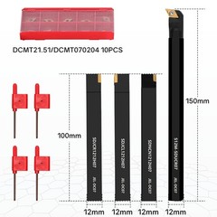 14PCS Indexable Lathe Turning Tool Kit