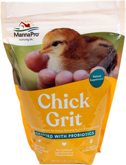 Poultry Grit with Probiotics | Insoluble Crushed Granite | 5 LB & Chick Grit | D
