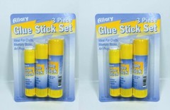 Lot of 2 Allary 3 Piece Glue Stick Set Style#833