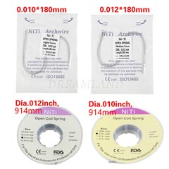 Dental Orthodontic Niti Open Coil Spool Springs Accessory 012*030″ / 010*030″