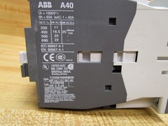 ABB A40-30-01 Non-Reversing Contactor A40-30-01-R37 (Pack of 3)