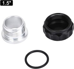 1.5″ 38mm Aluminum Alloy Weld Billet On Filler Neck Cap Oil Fuel Wat Size: 1.5