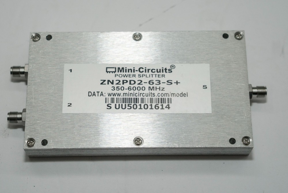 Mini-Circuits ZN2PD2-63-S+ Power Splitter/Combiner 350-6000MHz 25W 50 Ohms