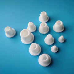 White Round Hole Plug Silicone Rubber Blanking End Caps Seal Bung 6.8~48.5mm