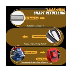 Fuel Transfer Pump Battery Powered, 21V DC Cordless Diesel Transfer Pump Kit …