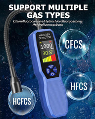 Automotive Freon Leak Detector HVAC, Professional Refrigerant Leak Detector with