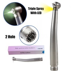Dental E-generator Dental LED Fiber Optic High Speed Handpiece 2Holes 4Holes