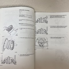 VOLVO A25D A30D A35D A40D AXLE SERVICE REPAIR OVERHAUL MANUAL BOOK