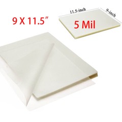 5Mil 3Mil Clear Thermal Laminating Pouches Letter 9″x11.5″ Size Laminator Sheets