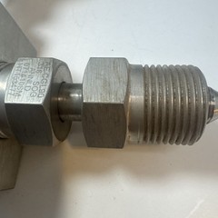 Autoclave Engineers 30VM9072-WO High Pressure Needle Valve MWP 30,000 PSI @ RT