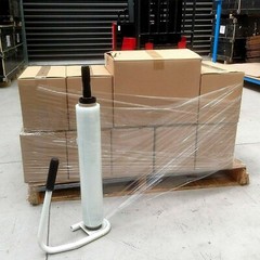 18″x 1500 FT Roll Plastic Pallets Stretch Moving Packing Wrap Film Clear 8 Pack