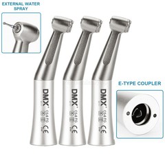 DMXDENT Dental Slow Speed Contra Angle Handpiece Push Button For FG 1.6mm Burs