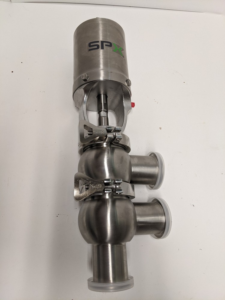 SPX Waukesha W6200013 W62 TT 2 Inch 316L Tri-Clamp Sanitary Divert Valve