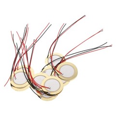 35 PCS Piezoelectric Sounder Buzzer Transducer Electronic Alarm Element