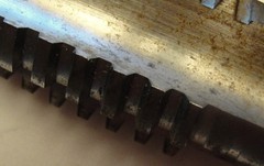 Tap 1-1/2-4 Acme HSS Tandem Tap 4 Flute 12 5/8″ Long Unipass 660 Bronze