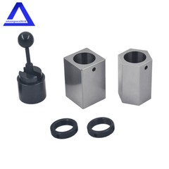 New 5C Collet Block Set Square Hex Rings & Collet Closer Holder Kit