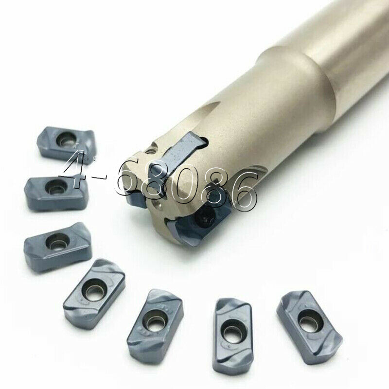EXN03R C20-20-160 3F Fast Feed Holder Milling Cutter +10PC LNMU0303ZER-MJ insert