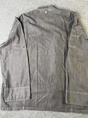 Urban Chef Works Jacket Men’s 2XL Gray Cotton Chef Coat Utility