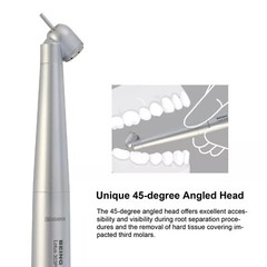 BEING Dental 45 Degree High Speed LED Surgical Handpiece 4 Hole Coupler For NSK