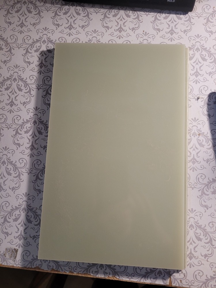 2 pcs G10 FR-4 Phenolic Glass Epoxy Laminate Unclad (1/16) .060, 5 1/2 x 11 3/4