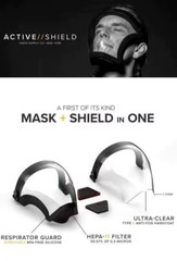Full Face Paint Dust Shield Mask, Anti-Fog, Heavy Duty Safety Gear, Transparent
