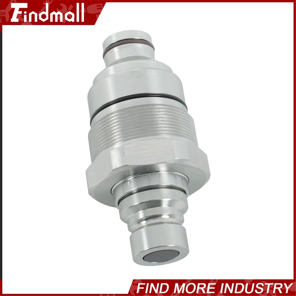 Findmall Male Flat Face Quick Coupler 3736967 For Caterpillar 226D 232D 242D