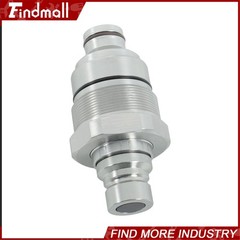 Findmall Male Flat Face Quick Coupler 3736967 For Caterpillar 226D 232D 242D