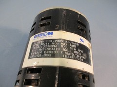 BISON 1834517006 GEARMOTOR 115/230V, 50/60Hz, 1325/1620RPM, 1PH CONT DUTY