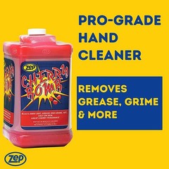 Zep Cherry Bomb Industrial Hand Cleaner Gel with Pumice – 1 Gal (Case of 4)