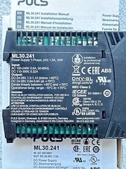 NEW PULS ML30.241 DC Power Supply IN 100-240Vac OUT 24-28Vdc 30W 1.3A Din Rail