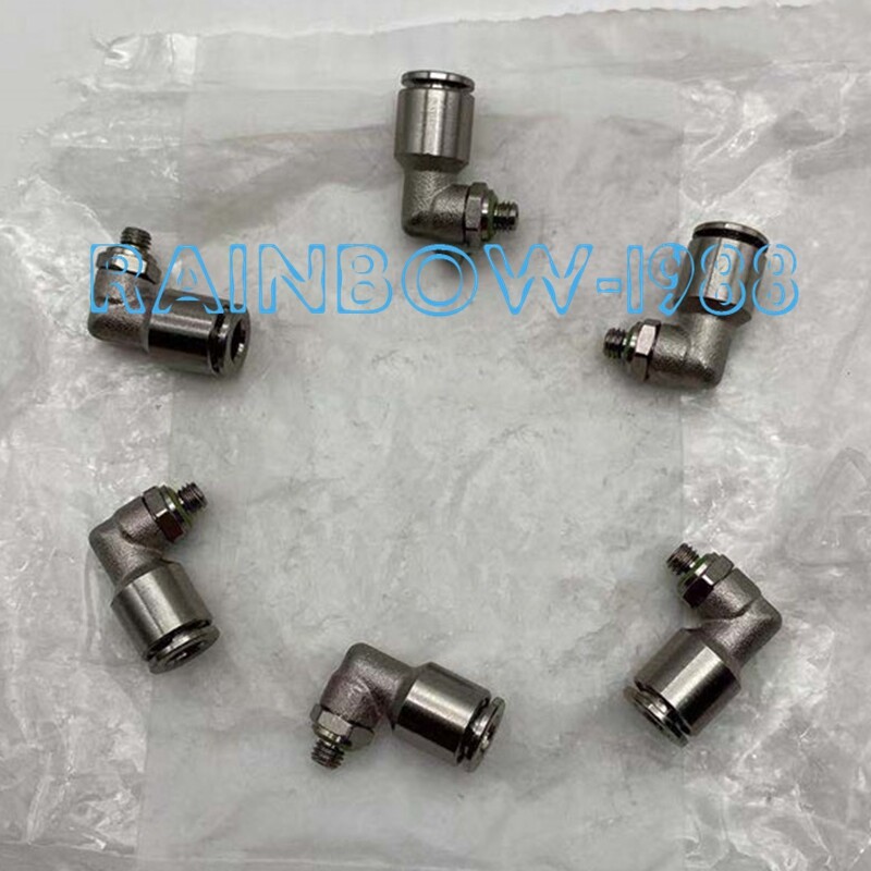 10pc/pack FOR FESTO metal L-shaped quick connector NPQH-L-M5-Q6-P10 578277