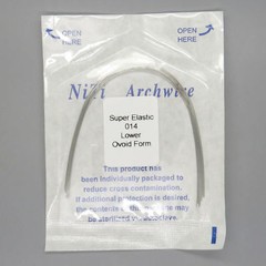 Dental Orthodontic Super Elastic Round Niti Arch Wires Upper + Lower 012-020