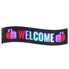 VEVOR 32.9″x8″ Programmable LED Sign Scrolling Display Board P5 Full Color