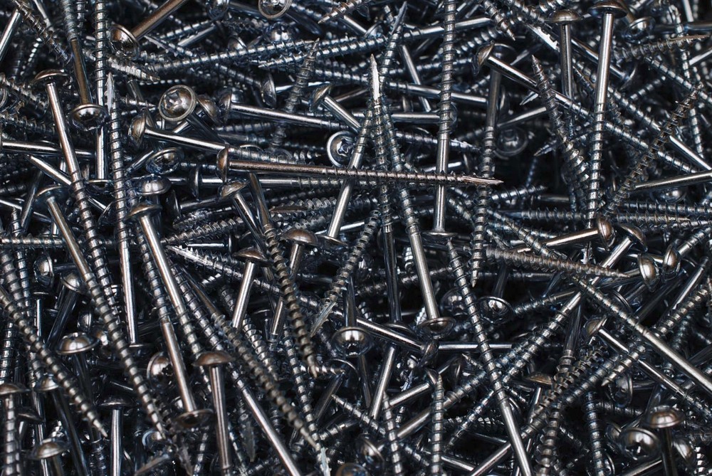 (300) Combo Drive Washer Head 8 x 2-1/2 Pocket Hole Type 17 Coarse Wood Screw #8