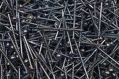 (300) Combo Drive Washer Head 8 x 2-1/2 Pocket Hole Type 17 Coarse Wood Screw #8