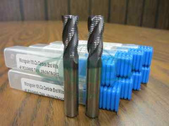 10pcs 3/8″ Solid Carbide Roughing End Mills Tialn Coated,center-cutting–new