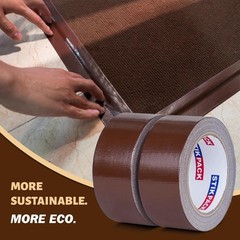 Colored Duct Tape, 2 Rolls Heavy Duty Dark Brown Duct Tape 9 Mil x 2 Inch x 2…