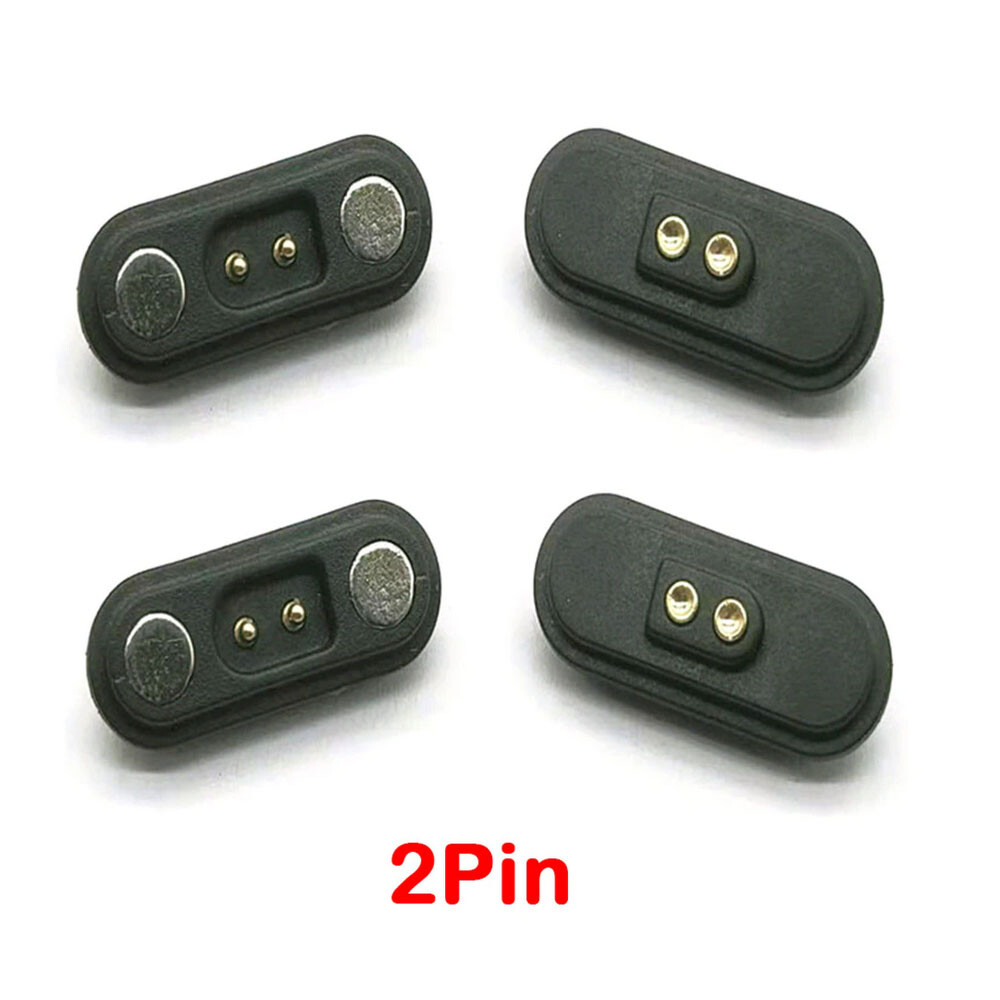 2 Pair Magnetic Pogo Pin Connector 2/3/4/5/6/7Pin 2xMale+2xFemale Waterproof US