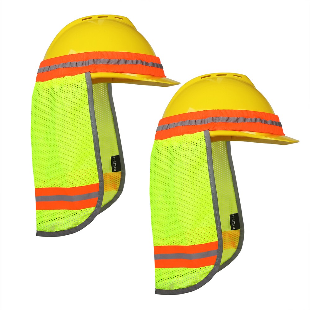 EvridWear Hard Hat Sun Shade Shield – Construction, Outdoor Work, UV Protection