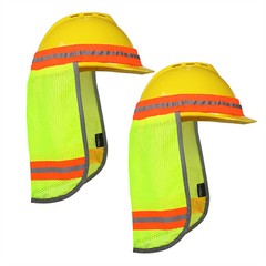 EvridWear Hard Hat Sun Shade Shield – Construction, Outdoor Work, UV Protection