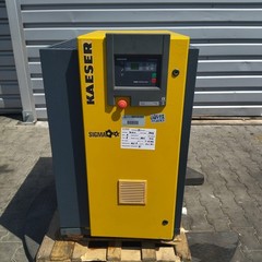 KAESER SM15T screw compressor, 9 kW, 1.5 m³/min, 8 bar, with dryer