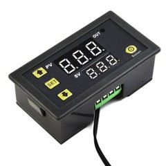 Red+Blue 20A Digital Temperature Controller Thermostat Meter Temp Sensor Switch