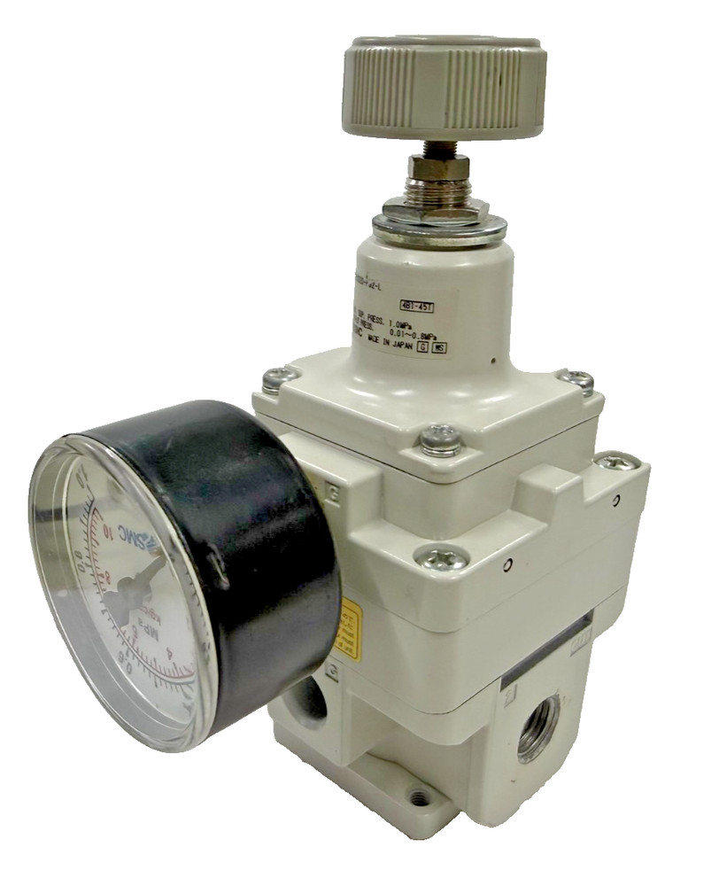 SMC IR3020-F02-L Precision Air Regulator 1/4″ 0.01 ~ 0.8 Mpa Max 1.0 Mpa