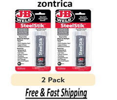 J-B Weld SteelStik Epoxy Putty 2 oz each Gray – 2 Pack