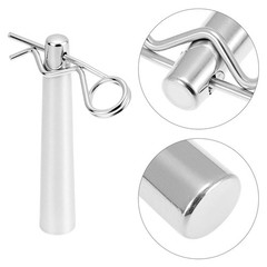 Conical Coupler Pins with R Clip for Stage Lights Truss 30 Sets Carbon Steel