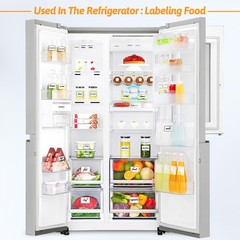 300 Pcs 2×3 Inch Blank Removable Freezer Labels, 2×3 inches, Bright
