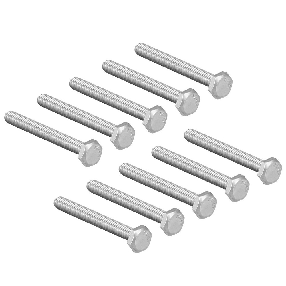 M4 x 35mm Hex Bolts 304 Stainless Steel Hexagon Screw Bolt 10pcs