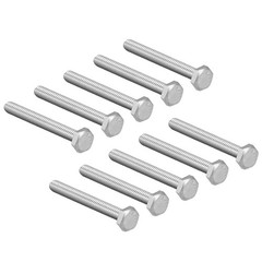 M4 x 35mm Hex Bolts 304 Stainless Steel Hexagon Screw Bolt 10pcs