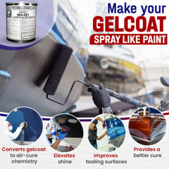 904-001 Duratec Clear Hi-Gloss Additive For Gelcoat (Gallon)