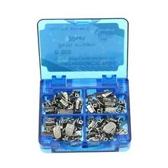 20 Sets Orthodontic Molar Bracket Buccal Tubes Roth MBT 022 1st 2nd ortodoncia